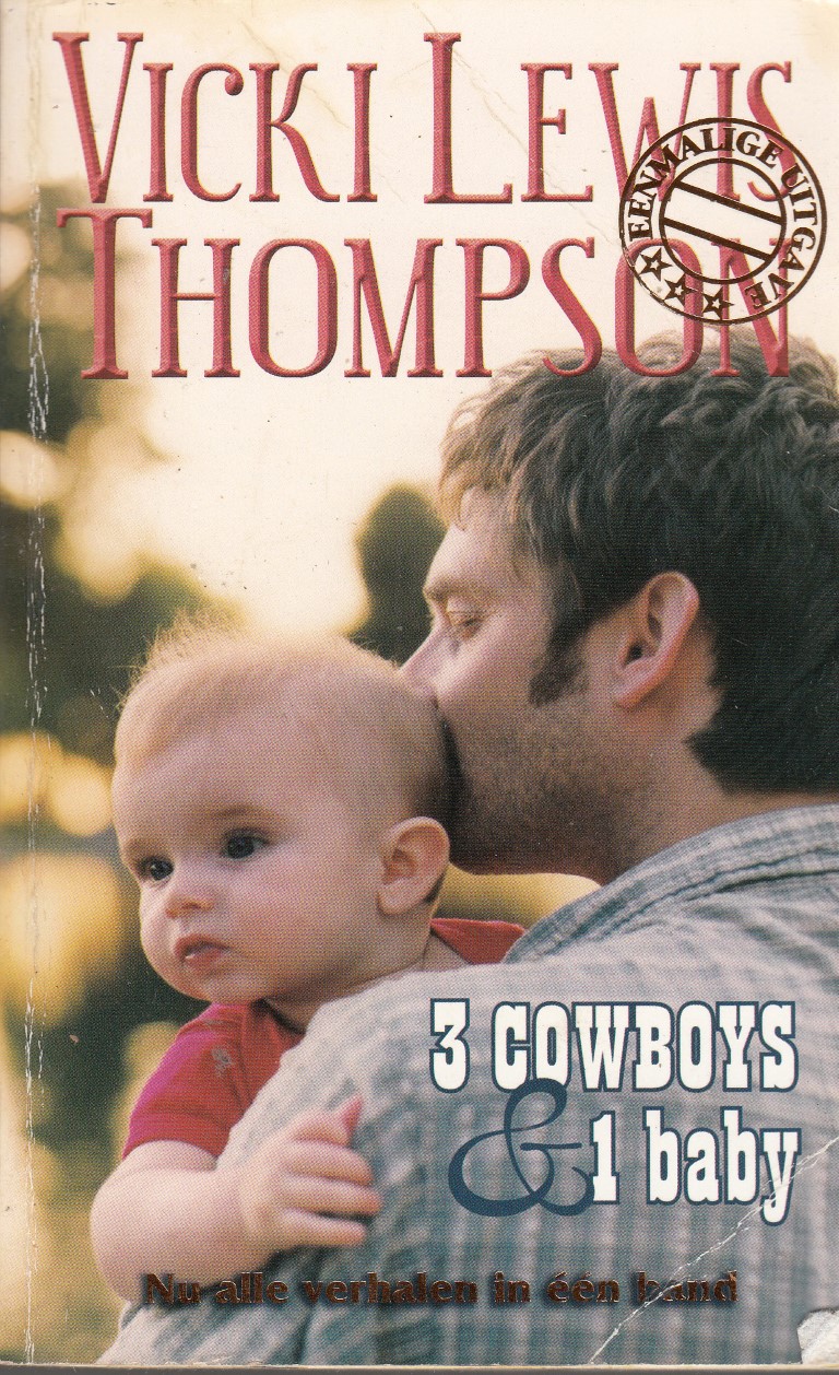 3 Cowboys en 1 baby - V.L. Thompson