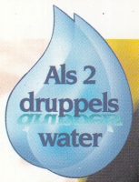Als 2 druppels water