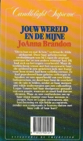 Jouw wereld en de mijne - J. Brandon nr.88