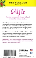 Alfie, kat in de sneeuw